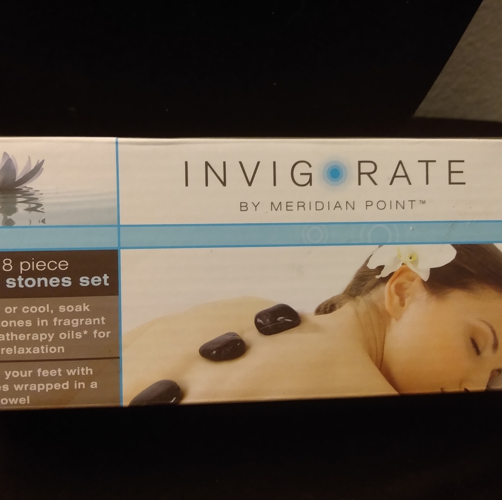 8 piece spa stones set